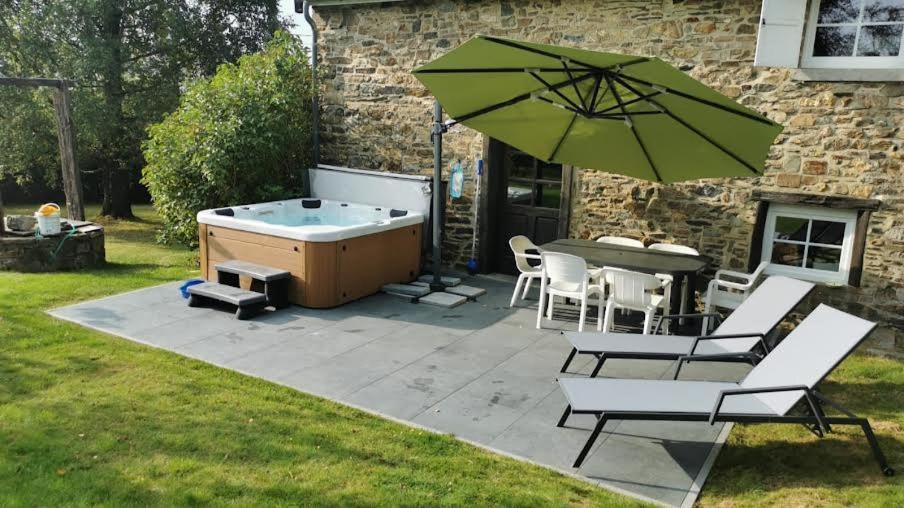 Gite Ardennes Au Coin Du Feu Jacuzzi Sauna Et Nature ชัลเลย์ ภายนอก รูปภาพ